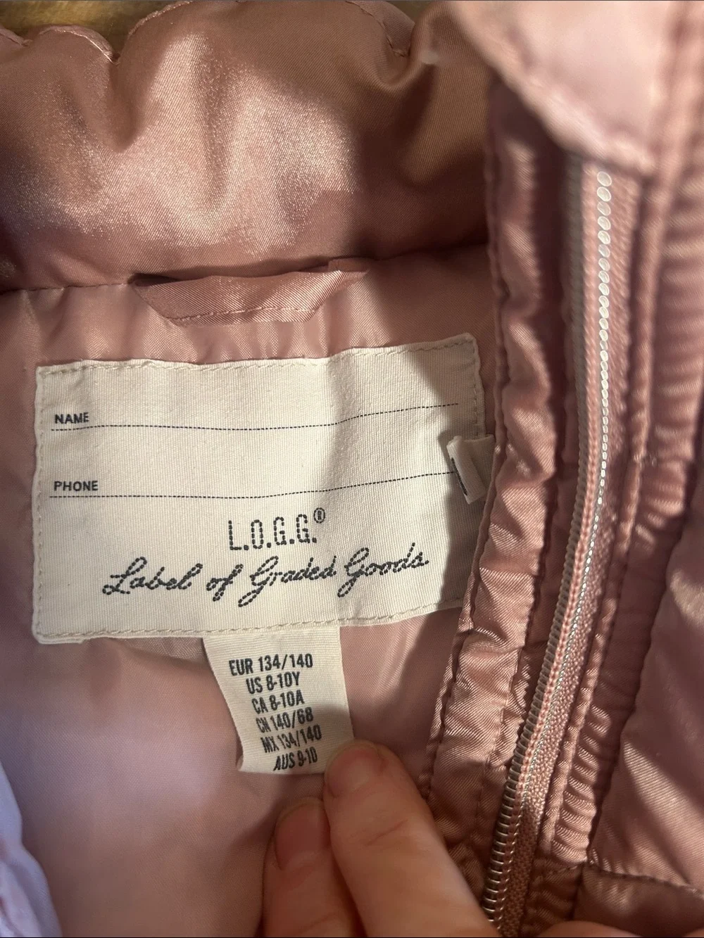 Light Rose Quilted Puffer Vest for Kids — Lightweight Layering